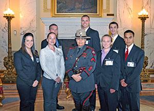 state police interns group photo